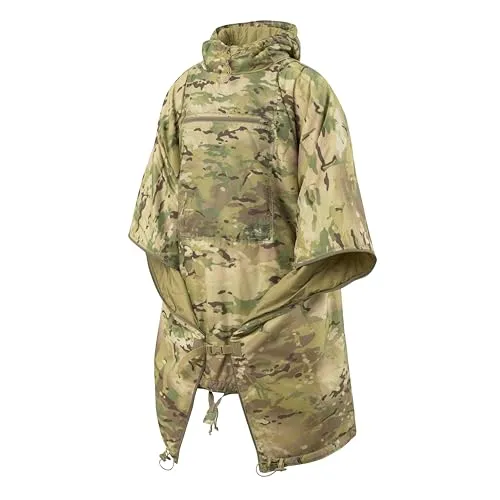 Helikon-Tex SWAGMAN ROLL Poncho - Multicam® - Vielseitiger Poncho für Outdoor-Aktivitäten: Funktioniert als Jacke, Decke oder Schlafsackeinlage. Leicht und einfach zu transportieren, ideal für den Helikon-Tex BOB-Rucksack. Perfekt für jedes Abenteuer!