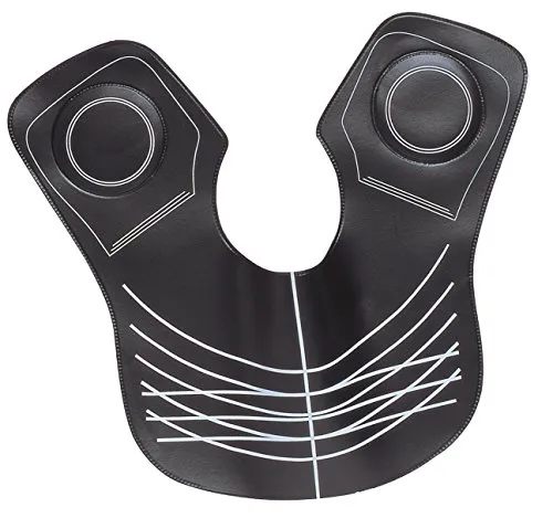 Comair 3012370 Schneidekragen, schwarz