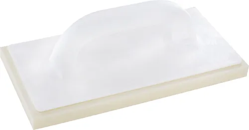 TRIUSO Kunststoff-Reibebrett mit 20 mm Latex-Belag Glätter