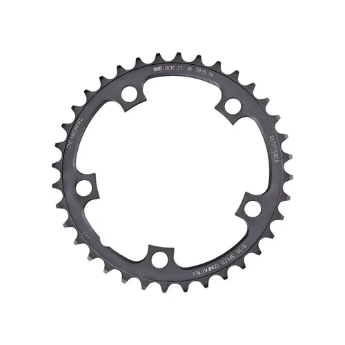 BBB CompactGear Kettenblatt 36T/110mm anthrazit - Hochwertiges Kettenblatt für präzise Schaltvorgänge, langlebig und ideal für sportliche Fahrräder. Perfekt für Fahrradschaltungsteile.
