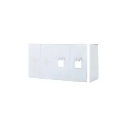 Produktbild Hoppekids Vorhang Mittelhochbett 90x200 Fairytale Knight , blau , Maße (cm): B: 380 H: 108