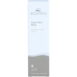 Biomaris Super Rich Mask Special Edition 75 ML - Arzneimittel: Regenerierende Pflege-Maske mit MeeresTIEFwasser für ein pralleres und ebeneres Hautbild, spendet intensive Feuchtigkeit und verbessert die Elastizität.