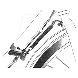 FILMER Fahrrad-Lenkungsdämpfer - Fahrradzubehör für mehr Stabilität und Sicherheit, reduziert Wackeln und verbessert das Fahrgefühl auf unebenen Strecken.