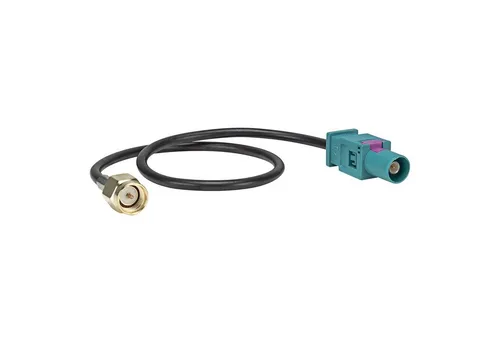tomzz Audio Fakra (M) Antennenadapter Stecker auf SMA Stecker (M) passt für Audi S KFZ-Adapter