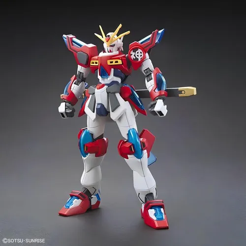 Hgbf 1/144 Kamiki Burning Gundam Bl - Modellbau Figur - Spielfiguren: Detailliertes Modell des Kamiki Burning Gundam, ideal für Sammler und Modellbau-Enthusiasten.