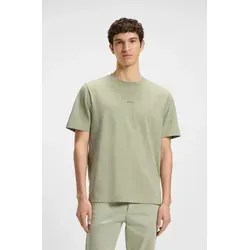 BOSS ORANGE TChup Herren T-Shirt, Größe XXXL, Open Grün - Kombistarkes Herren-Shirt in Open Grün, relaxed fit für optimalen Tragekomfort. Hergestellt aus 95% Baumwolle und 5% Elasthan, ideal für lässige Outfits.