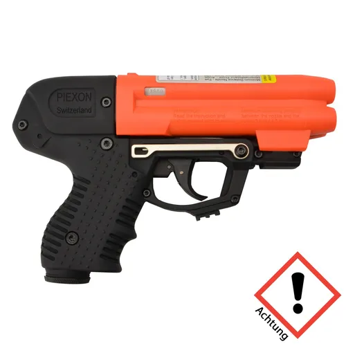 Produktbild PIEXON Pfefferspraypistole JPX6 mit 4 Schuss Speedloader