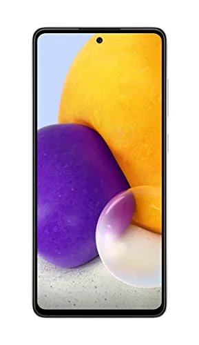 Samsung Galaxy A72 4G - 128 GB Awesome White Dual SIM - Simlockfreies Handy mit 128 GB Speicher, beeindruckendem LCD-Display und vielseitiger Dual-SIM-Funktion für maximale Flexibilität.