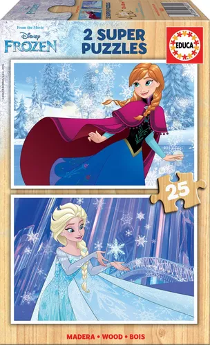Educa - Puzzle 2x25 Frozen - 40-99 dielov