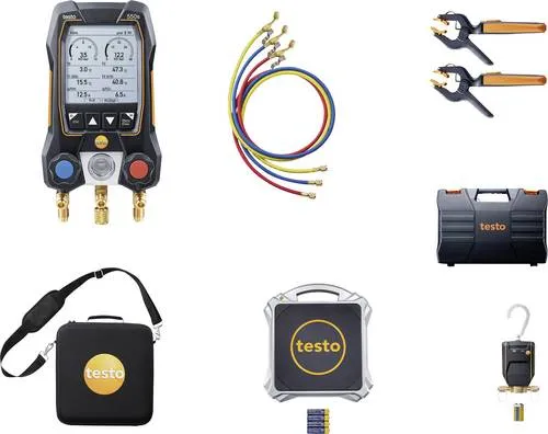 Testo Klimamessgerät 550s Wärmepumpen-Einsteiger-Set von Testo
