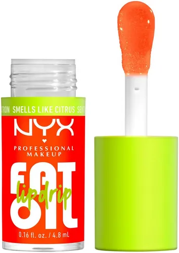 NYX PROFESSIONAL MAKEUP Lipgloss FAT OIL LIP DRIP, ein intensiv-schimmerndes Finish