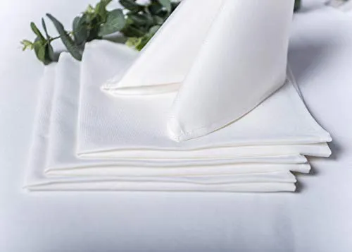 texpot Servietten 50 x 50 cm in weiß von texpot