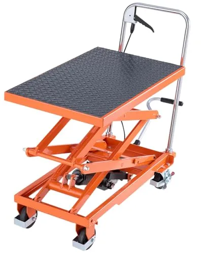 VEVOR Hydraulischer Hubtischwagen 226,8 kg Tragkraft
