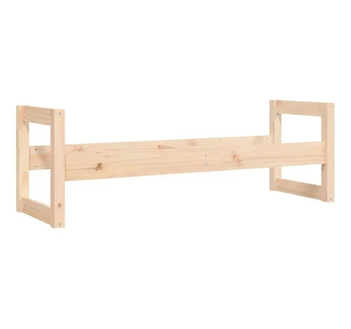 vidaXL Reifenregal 120x40x40 cm aus massivem Kiefernholz