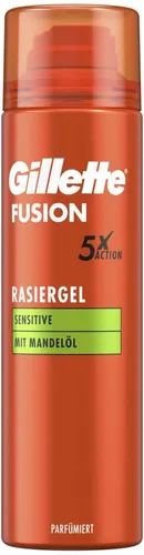 Gillette Fusion5 Sensitive Rasiergel 200ml von Gillette