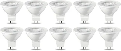 Amazon Basics GU5.3 LED-Leuchtmittel 4.5 W, Warmweiß, 10 Stück