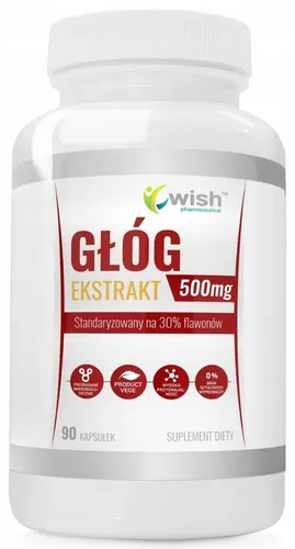 Wish Weißdorn-Extrakt 500 mg 90 Kapseln