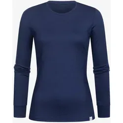 Tom Fyfe Merino Damen Longsleeve Marine XL - Hochwertiges Merino Longsleeve für Damen in Marine. Ideal für vielseitige Outfits und optimalen Tragekomfort dank atmungsaktiver und weicher Materialqualität.