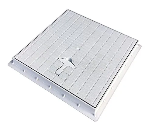 Schachtabdeckung mit Rahmen 30 x 30 cm Patentabdeckung PRO