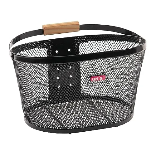 Unix Bernardo Vorderradkorb, schwarz, Einheitsgröße - Fahrradtaschen mit hochwertigem Material für zusätzlichen Komfort und praktische Nutzung beim Radfahren.