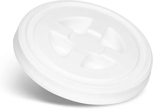 CLEANTECH CO Eimerdeckel weiß - auslaufsicheres Verschließen für Autowascheimer - optimal für Transport und Detailing