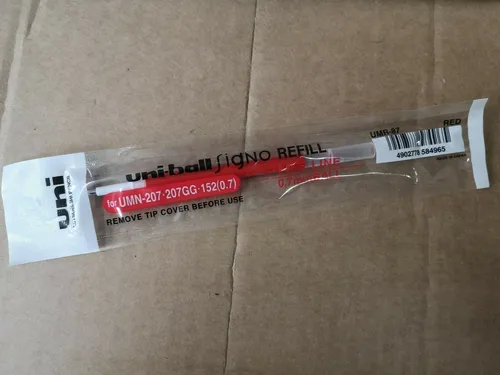 Uni-Ball Signo Refill Ersatzmine UMR-87 rot 0,7mm  Ball 0,4mm Strichstärke