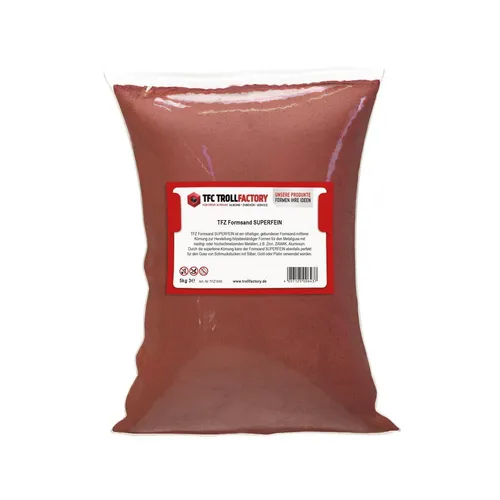 TFZ Formsand SUPERFEIN für Metallguss Giesssand Abformen Zinn Ölformsand 5kg