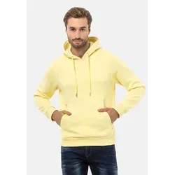Cipo & Baxx Herren Kapuzenpullover CL557 Gelb - Kapuzenpullover für Herren, hochwertiger Materialmix, robust, atmungsaktiv und saugfähig, ideal für lässige Outfits.
