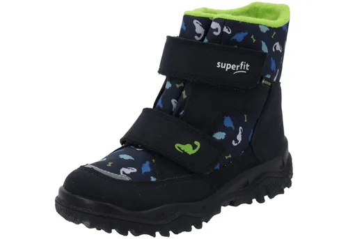 Superfit Jungen HUSKY1 Gore-Tex Stiefel, blau/hellgrün von Superfit
