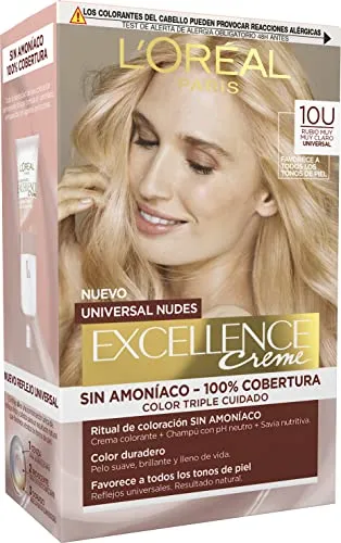 L'Oréal Paris Creme Universal Nudes Tinte 10U-Lightest Blonde