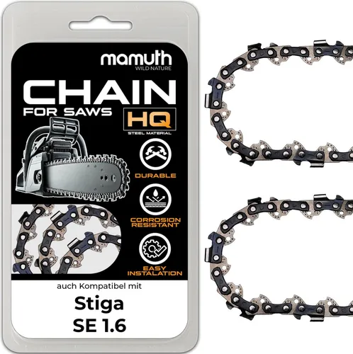 2x Sägekette Kettensäge 35cm 1,3mm 3/8