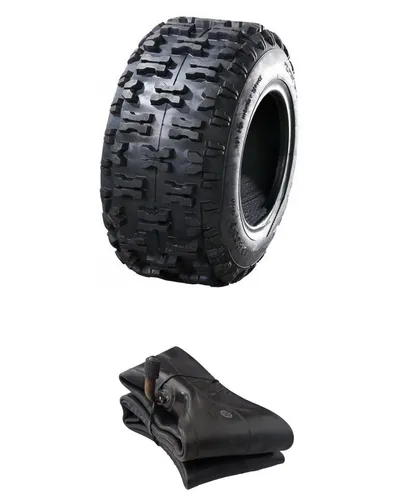 1x Schlauch + 13x5.00-6 P5016 Reifen 13x5-6 für Schneeräumer Rasentraktor Quad