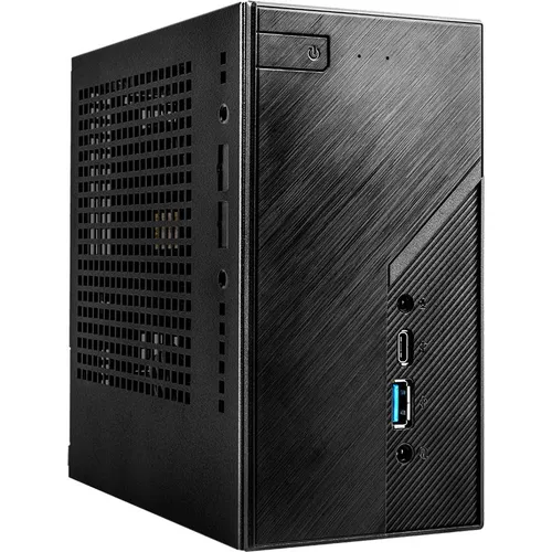 ASRock Deskmini H470 Barebone schwarz - Kompakter Barebone-PC für effiziente Leistung, ideal für platzsparende Setups in Büros oder Zuhause.