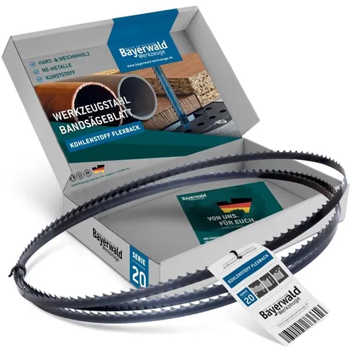 Bandsägeblatt 1712 x 3 x 0,5mm mit 14 TPI - Bandsägeblätter aus hochwertigem Flexback-Stahl, ideal für die Bearbeitung von Holz und NE-Metallen. In Deutschland endlos geschweißt für höchste Qualität und Langlebigkeit.