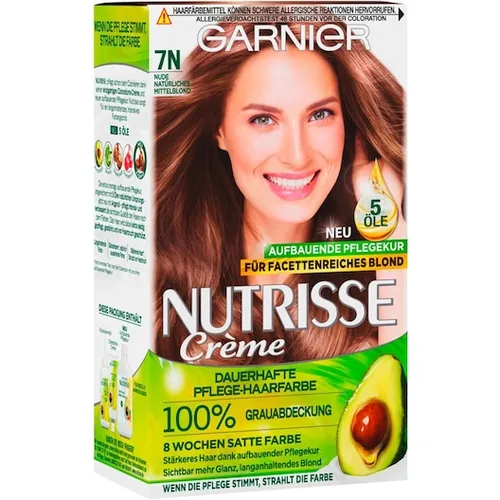 GARNIER Nutrisse Creme Haarfarbe 7N Nude