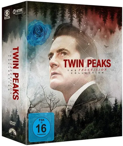 Twin Peaks: Season 1-3 (TV Collection Boxset) [16 DVDs] - Mystery-Serie mit kultigem Status, alle 3 Staffeln auf 16 DVDs, ideal für Fans von spannenden Geschichten und unerklärlichen Phänomenen.
