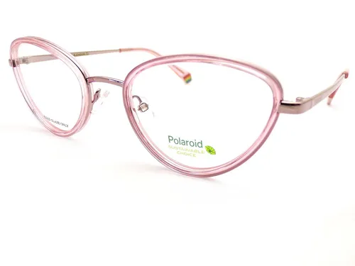 Polaroid Brillengestell Kristall Pink / Glänzendes Pink 52mm Brille PLD D420 35J