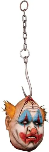 Ghoulish Productions Dekapitierter Burger-Clown, Outdoor-Halloween-Dekorationen