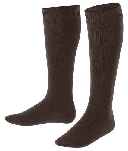 Falke Tagessocke Comfort Wool Kniestrümpfe (wärmende Merinowolle) dunkelbraun Kinder - 1 Paar, Größe: 39-42