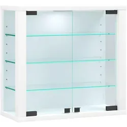 VCM Glasvitrine Vitrosa S, hängend mit 3 Fachböden