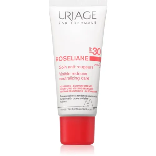 Uriage Roseliane Visible Redness-Neutralizing Care SPF30 leichte, beruhigende Creme gegen Hautrötungen SPF 30 40 ml