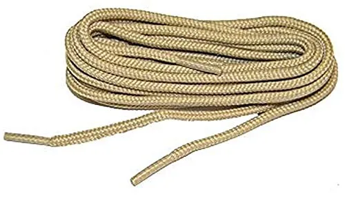 Collonil 1 Paar Schnürsenkel - rund - dünn - Ø 2,0 mm Längen (75 cm, beige)
