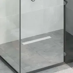vidaXL 2 in 1 Duschabfluss aus Edelstahl 50 cm - Moderne Duschrinne in rechteckigem Design, höhenverstellbar von 0 bis 30 mm für flexible Anpassung. Robuste Edelstahlkonstruktion sorgt für Langlebigkeit und ein stilvolles Badezimmer.