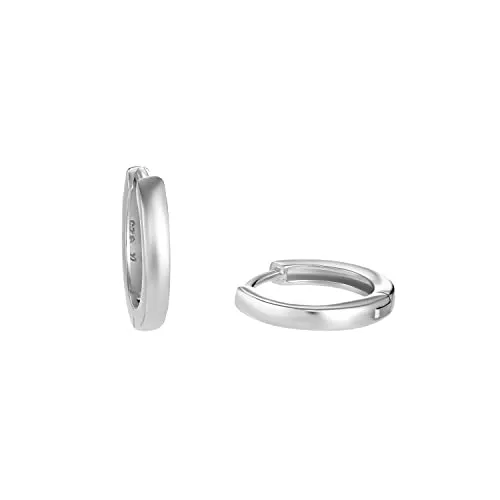 Amor Creolen 925 Sterling Silber - Edler Ohrschmuck für Damen - Ohrringe für Damen aus hochwertigem 925 Sterling Silber, perfekt für jeden Anlass und in einer eleganten Geschenkbox. Ein zeitloses Schmuckstück, das Erinnerungen schafft.