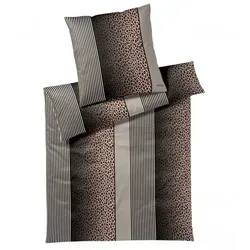 Joop! Bettwäsche Leo 4112-09 Taupe in braun von JOOP!