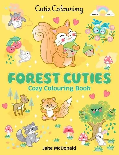 Scholastic Jake McDonald Forest Cuties: Colouring Book (Taschenbuch)