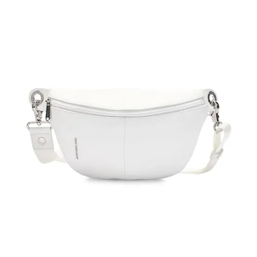 Mandarina Duck Mellow Leather Gürteltasche in weiß von Mandarina Duck