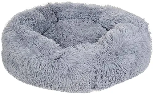 HKM Fluffy Hundebett hellgrau 60cm x 25cm