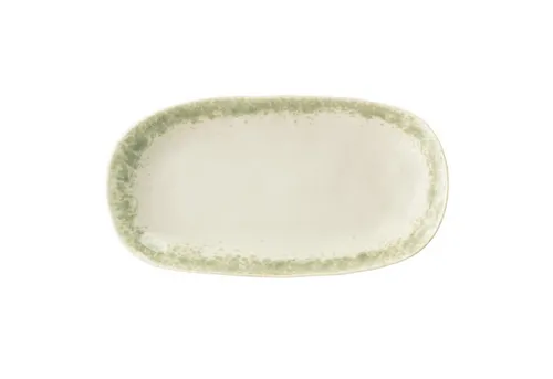 Bloomingville Servierteller creme, Durchmesser 1 cm, Keramik, Spülmaschinengeeignet