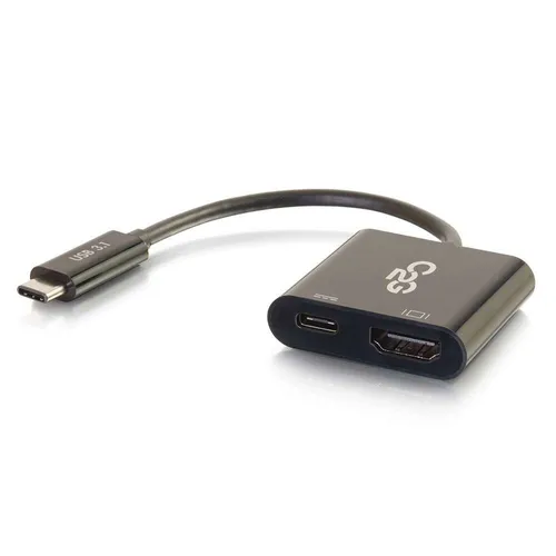 C2G USB-C auf HDMI/USB-C Multiport 60W Adapter
